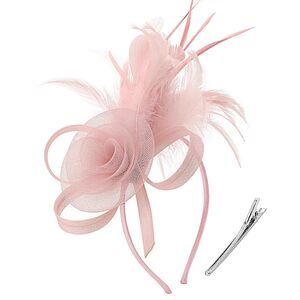 Women Fascinators Hats Flower Fascinators With Headband And Clip Tea 3645